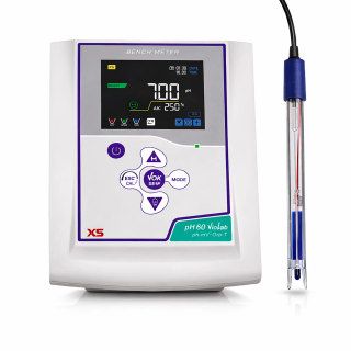 VioLab XS pH60 pHmetro da Banco Professionale GLP con Elettrodo