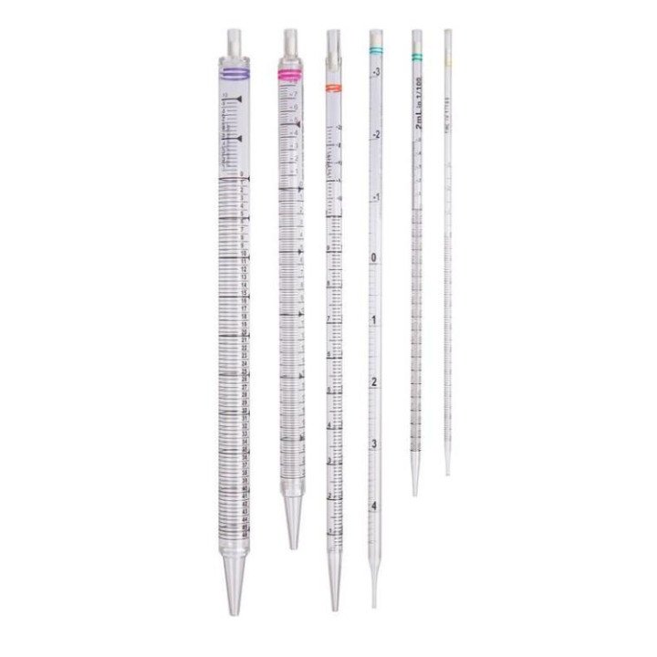 Pipette Sierologiche 50 mL Sterili in Polistirene | Alta Precisione