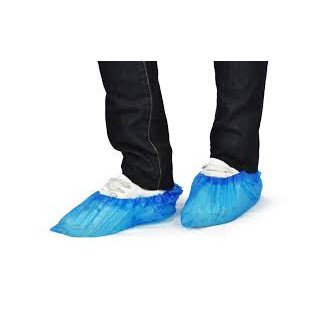 Copriscarpe Monouso in CPE | Impermeabili con Elastico 40x14 cm