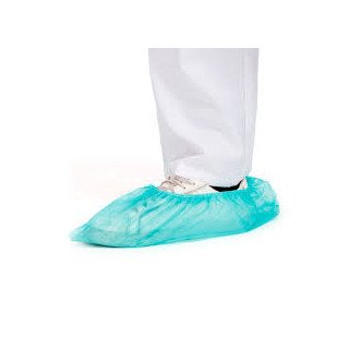 Copriscarpe Monouso in CPE | Impermeabili con Elastico 40x14 cm