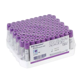 BD Vacutainer Emocromo 3 ml K₃E – Cod. 368857 | Tappo Viola